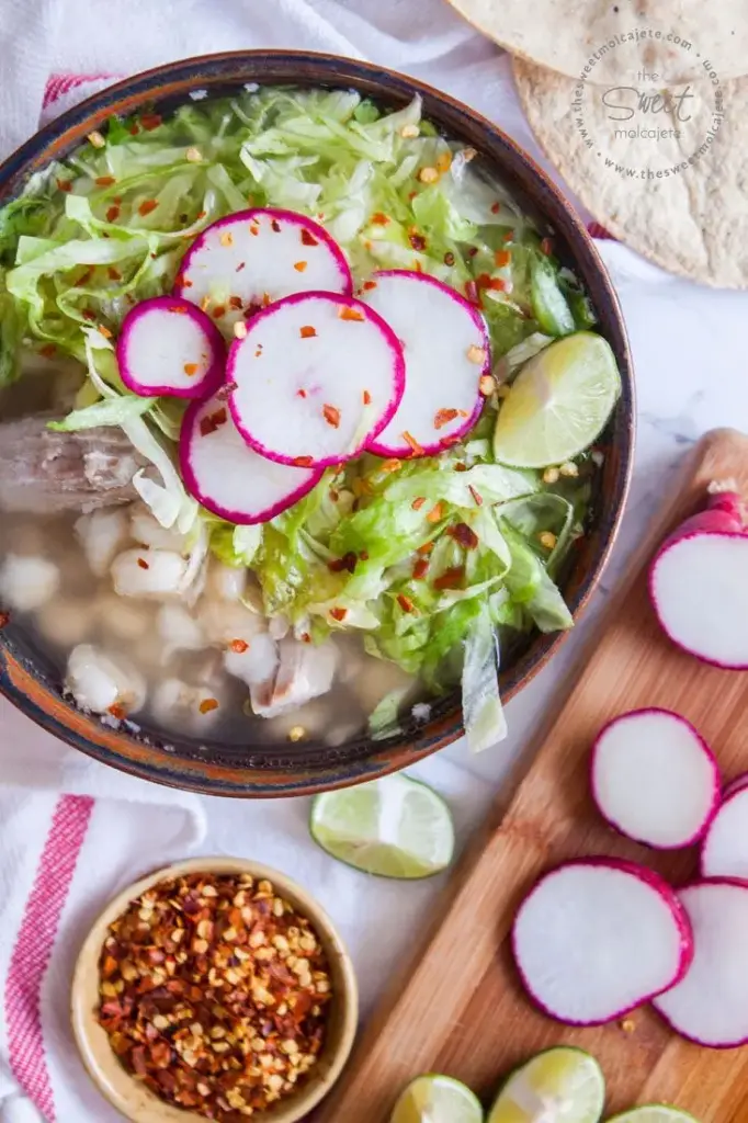 Pozole con Rábano