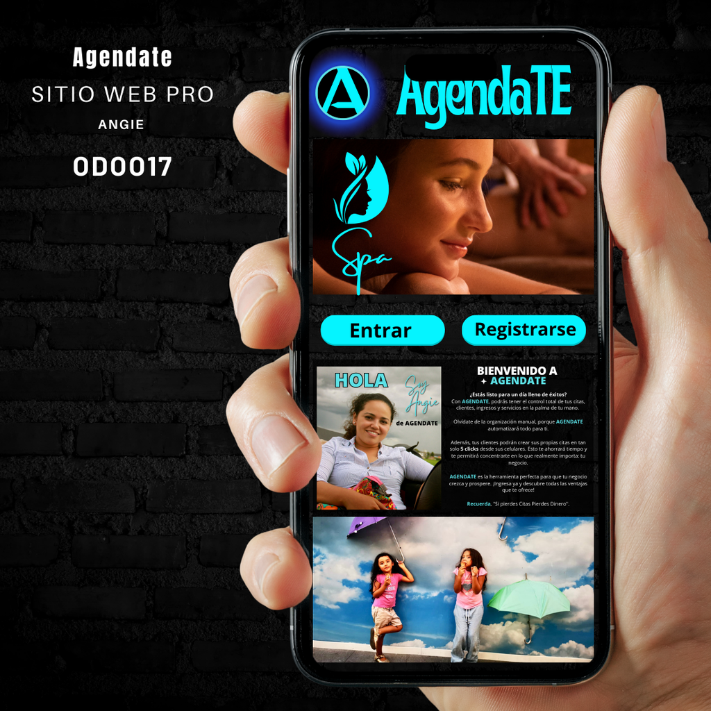 Sitio Web: Agendate